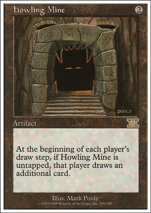 Magic the Gathering: 6th Edition (Base Set) card 290 Howling Mine