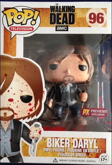 POP! Television figure 96-B Biker Daryl (Bloody Previews Exclusive)