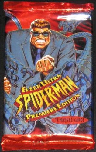 Fleer Ultra Spider-Man card 2-C Sealed Pack (Doctor Octopus)