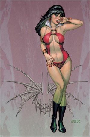 Vampirella: Dark Reflections issue 2-V Joseph Michael Linsner 1:7 Foil Virgin Cover