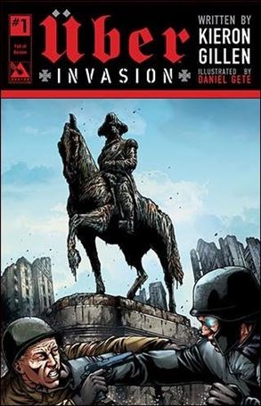 Uber: Invasion issue 1-G Fall of Boston Kickstarter Cover