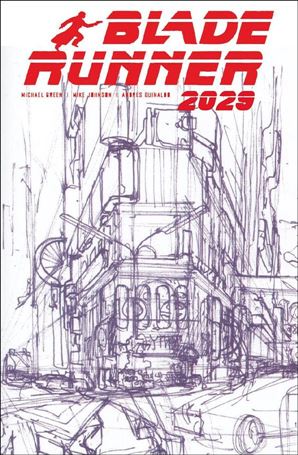 Blade Runner 2029 issue 1-B Syd Mead Cover