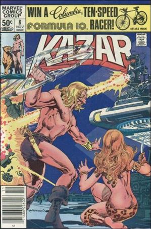 Ka-Zar the Savage issue 8-B Newsstand Cover