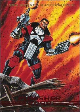 1993 Marvel Masterpieces (Base Set) card 42 Punisher 2099