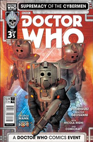 Doctor Who Event 2016: Supremacy of the Cybermen issue 3-C Fabio Listrani Cover