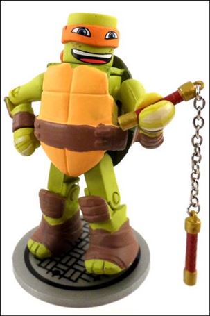 Teenage Mutant Ninja Turtles Minimates (Series 1) figure 4 Michelangelo