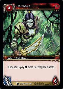 World of Warcraft: March of the Legion (Base Set) card 192 Ja'zoona