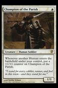 Magic the Gathering: Innistrad (Base Set) card 6 Champion of the Parish