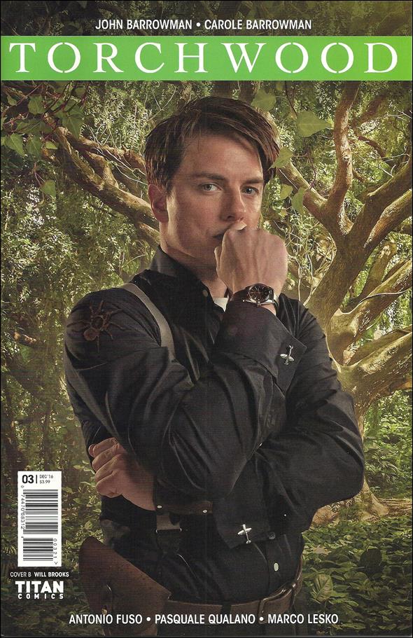 Torchwood (2016) issue 3-B Will Brooks Cover