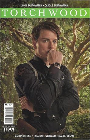 Torchwood (2016) issue 3-B Will Brooks Cover