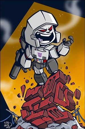 Transformers (2023) issue 19-K Retailer Ex. Freely Abrigo Foil Virgin Cover 1/500