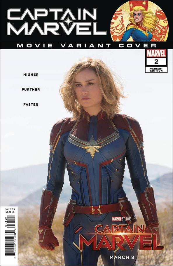 Captain Marvel (2019) issue 2-B Movie Photo Cover
