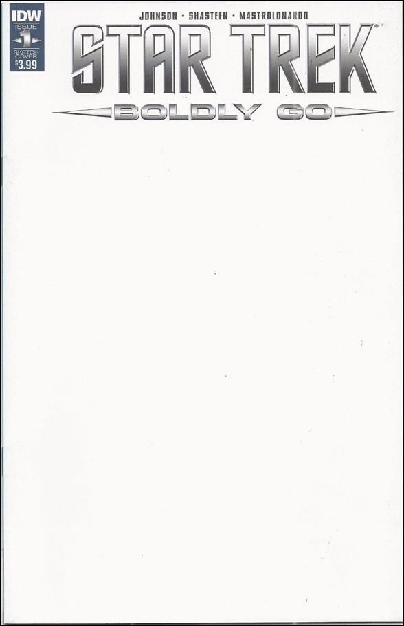Star Trek: Boldly Go issue 1-C Blank Sketch Cover