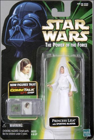 Star Wars: The Power of the Force 2 3 3/4" Basic Action Figures figure 101 Princess Leia w/ Commtech Chip