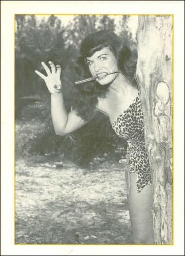 Bunny Yeager's Bettie Page (Base Set) card 4