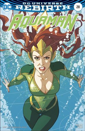 Aquaman (2016) issue 28-B Joshua Middleton Cover