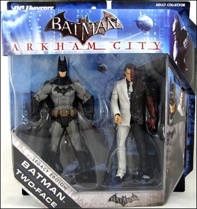 DC Universe: Batman Legacy (2-Packs) figure 1 Batman and Two-Face (Arkham City)