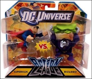 DC Universe: Action League figure 2 Superman vs. Bizarro