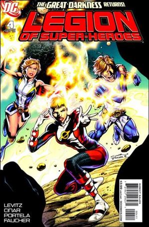 Legion of Super-Heroes (2010) issue 4 Yildiray Cinar Cover