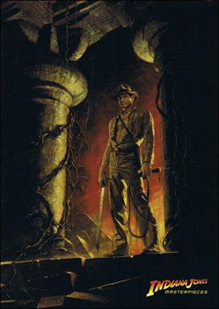 Indiana Jones Masterpieces (Base Set) card 58 IJ2: Advance One-Sheet
