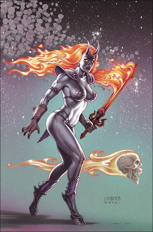 Hell Sonja issue 2-Q Joseph Michael Linsner 1:21 Virgin Cover