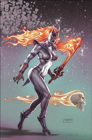 Hell Sonja issue 2-Q Joseph Michael Linsner 1:21 Virgin Cover