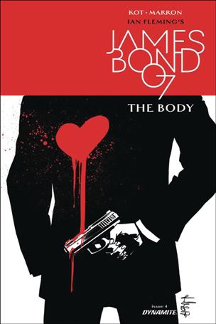 James Bond: The Body issue 4-B  Luca Casalanguida B/W 1:10 Cover