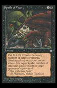 Magic the Gathering: Ice Age (Base Set) card 164 Spoils of War