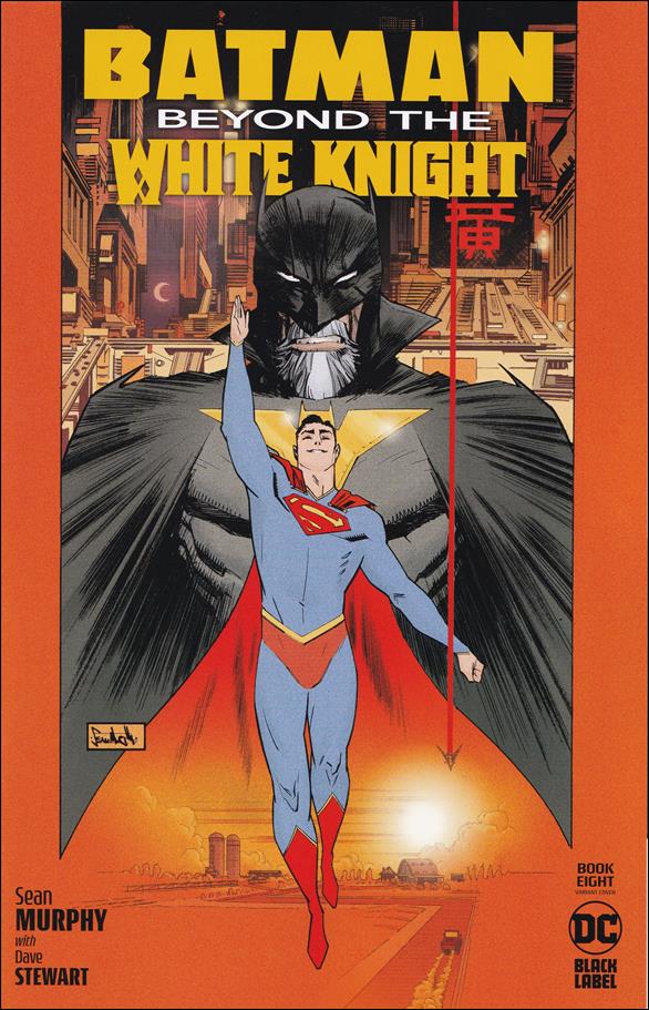 Batman: Beyond the White Knight issue 8-C Sean Murphy Top Secret Cover