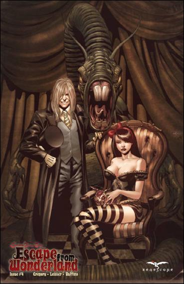 Escape from Wonderland issue 4-B Sean Chen Cover 1:10