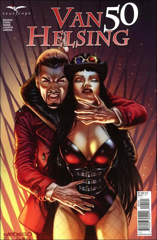 Van Helsing issue 50-B Al Barrionuevo Cover