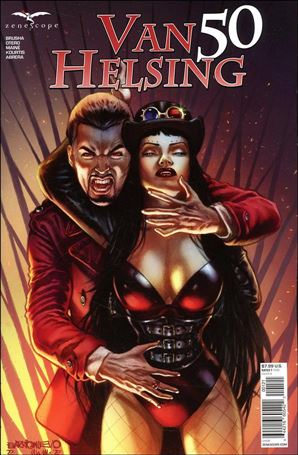 Van Helsing issue 50-B Al Barrionuevo Cover