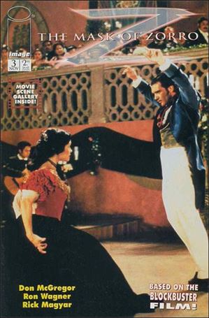 Mask of Zorro issue 3 Antonio Banderas & Catherine Zeta Jones Cover