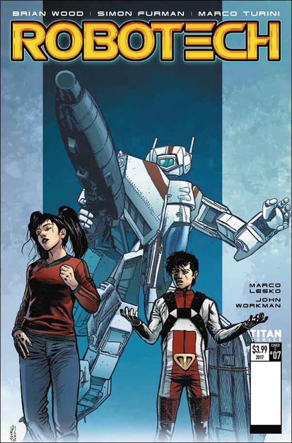 Robotech (2017) issue 7-C Marco Turini Cover