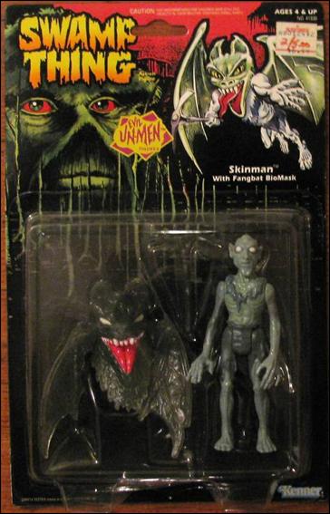 Swamp Thing figure 5 Skinman (w/ Fangbat Biomask)
