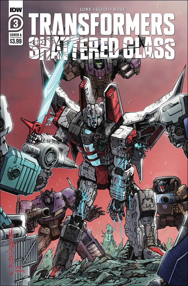 Transformers: Shattered Glass issue 3 Alex Milne Cover
