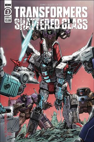 Transformers: Shattered Glass issue 3 Alex Milne Cover