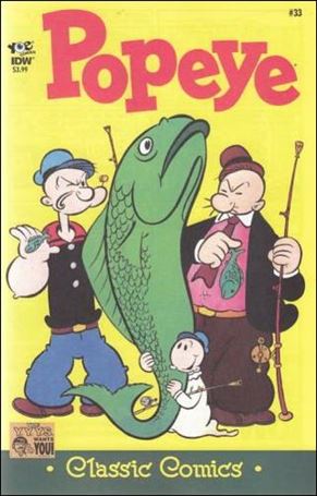 Classic Popeye issue 33 Bud Sagendorf Cover