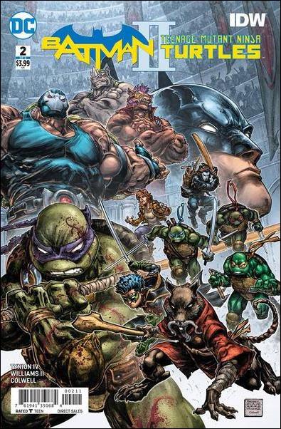 Batman/Teenage Mutant Ninja Turtles II issue 2 Freddie E. Williams II Cover