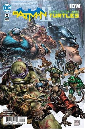 Batman/Teenage Mutant Ninja Turtles II issue 2 Freddie E. Williams II Cover