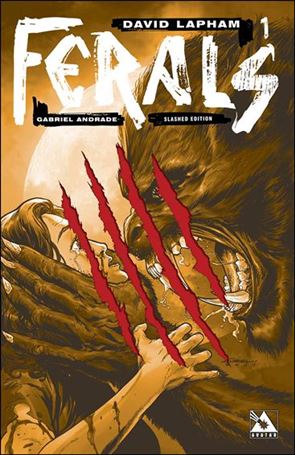 Ferals issue 1-D Slashed Cover 1:3