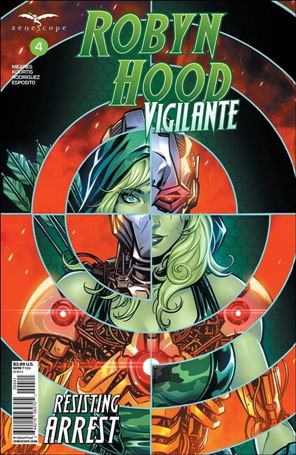 Robyn Hood: Vigilante issue 4-D David Lorenzo Riveiro Cover