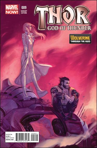 Thor: God of Thunder issue 9-B J. Tedesco 1:20 "Wolverine Through the Ages" Cover