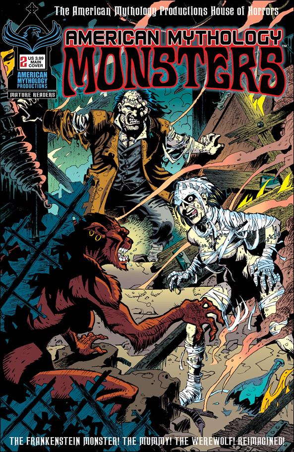 American Mythology Monsters (2021/07) issue 2 Neil Vokes Cover