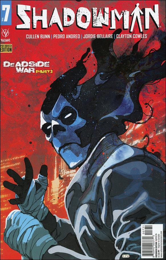 Shadowman (2021) issue 7-C Christian Ward Pre Order Cover