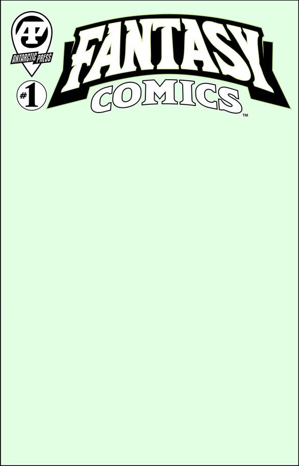 Fantasy Comics issue 1-B Blank/Sketch Cover
