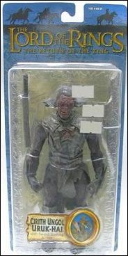 Lord of the Rings (Trilogy) figure 51 Uruk-Hai (Cirith Ungol) w/ Sword-Slashing Action