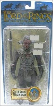 Lord of the Rings (Trilogy) figure 51 Uruk-Hai (Cirith Ungol) w/ Sword-Slashing Action