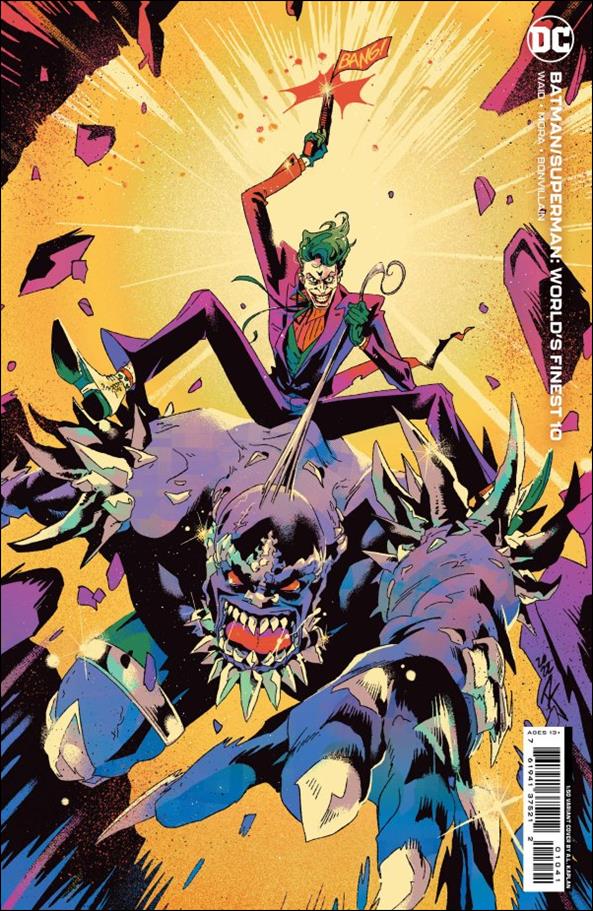 Batman/Superman: World's Finest issue 10-E A.L. Kaplan 1:50 Cardstock Cover