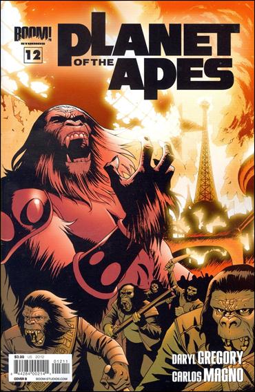 Planet of the Apes (2011) issue 12-B Damian Couceiro Cover